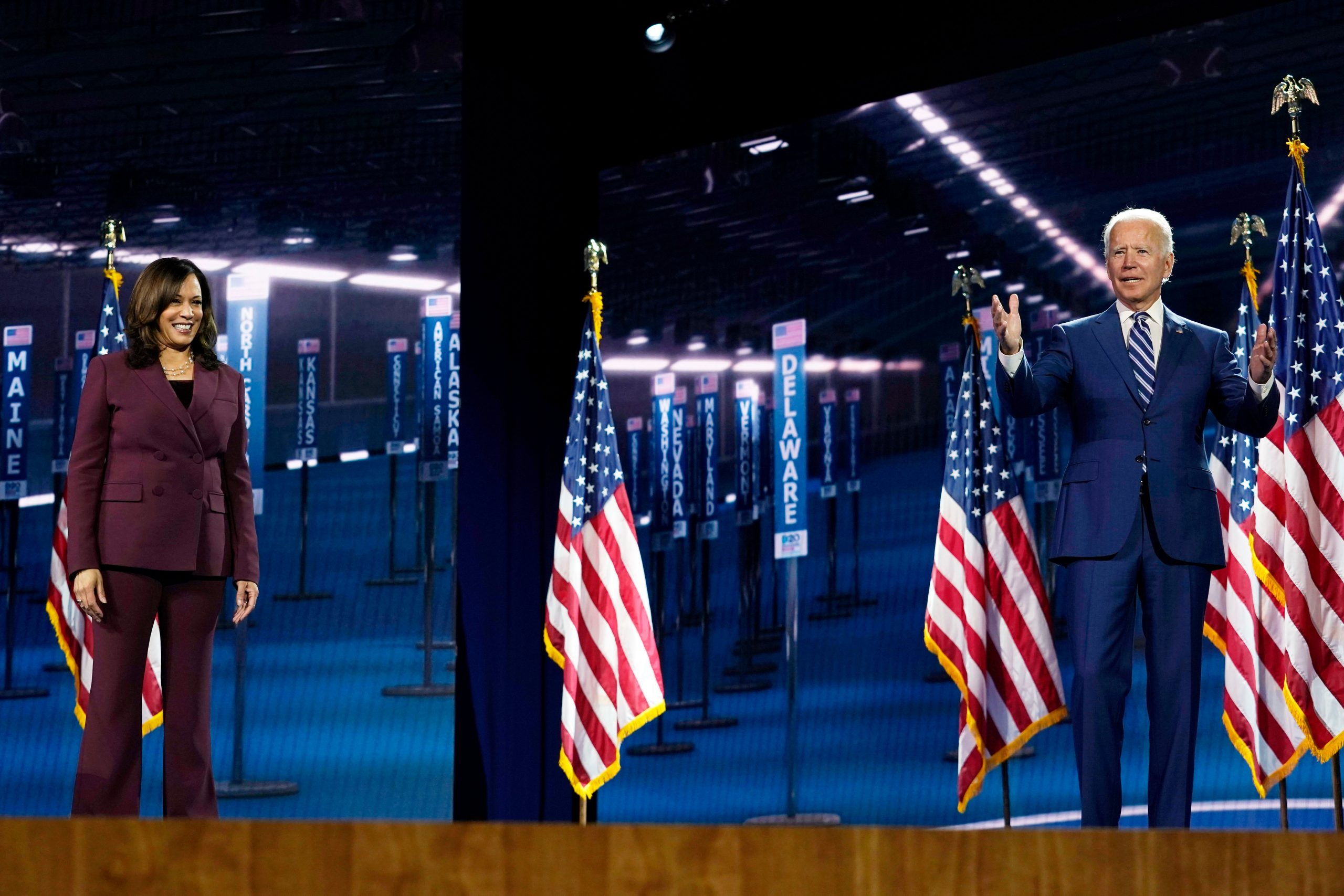 Biden, Harris slam Trump over social unrest, COVID response