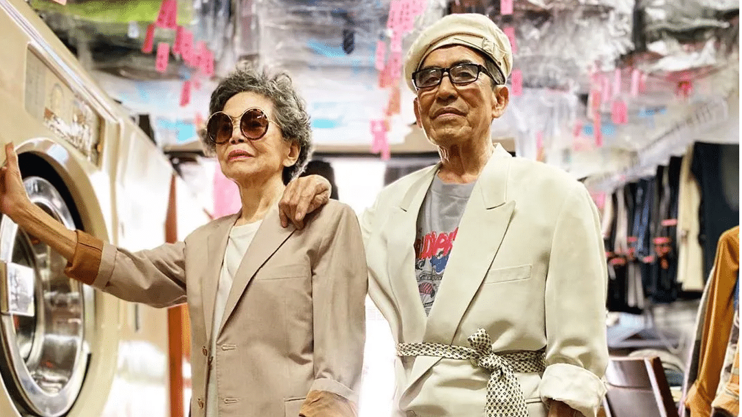 Taiwan grandparents become Instagram stars modelling abandoned clothes