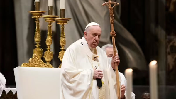 Pope Francis deeply sorrowed by situation in Ukraine, speaks to Volodymyr Zelensky