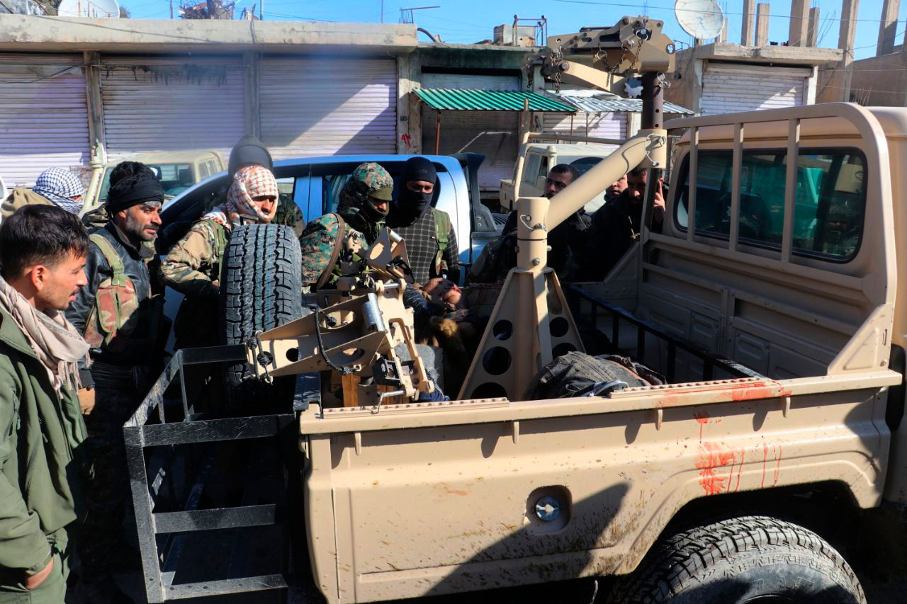 Suspected ISIS terrorists and YPG/PKK terror group clash at refugee camp in Syria